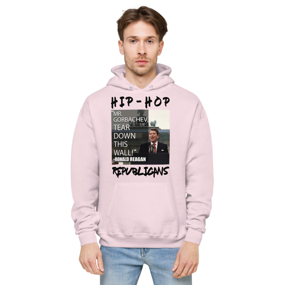 Unisex Hoodie | Hip-Hop Republicans | Ronald Reagan Quotes Hoodie
