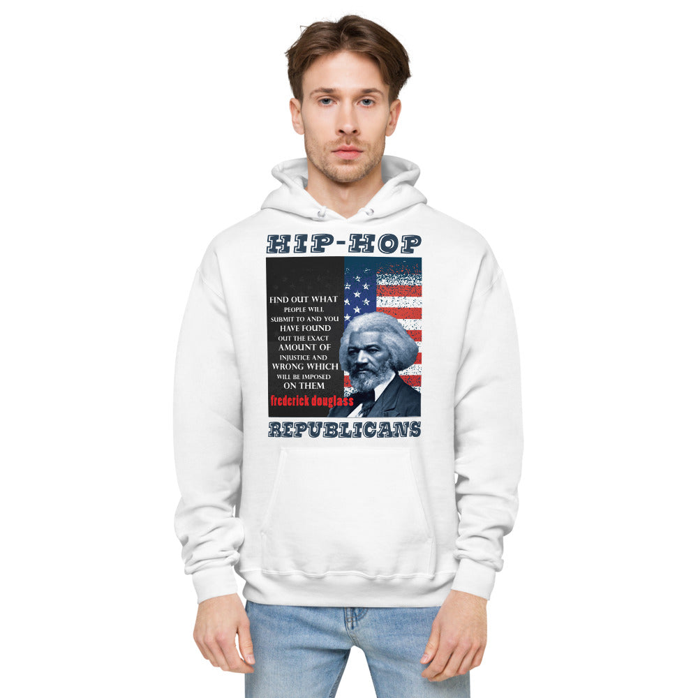 Unisex Hoodie | Hip-Hop Republicans | Frederick Douglass Quotes Hoodie
