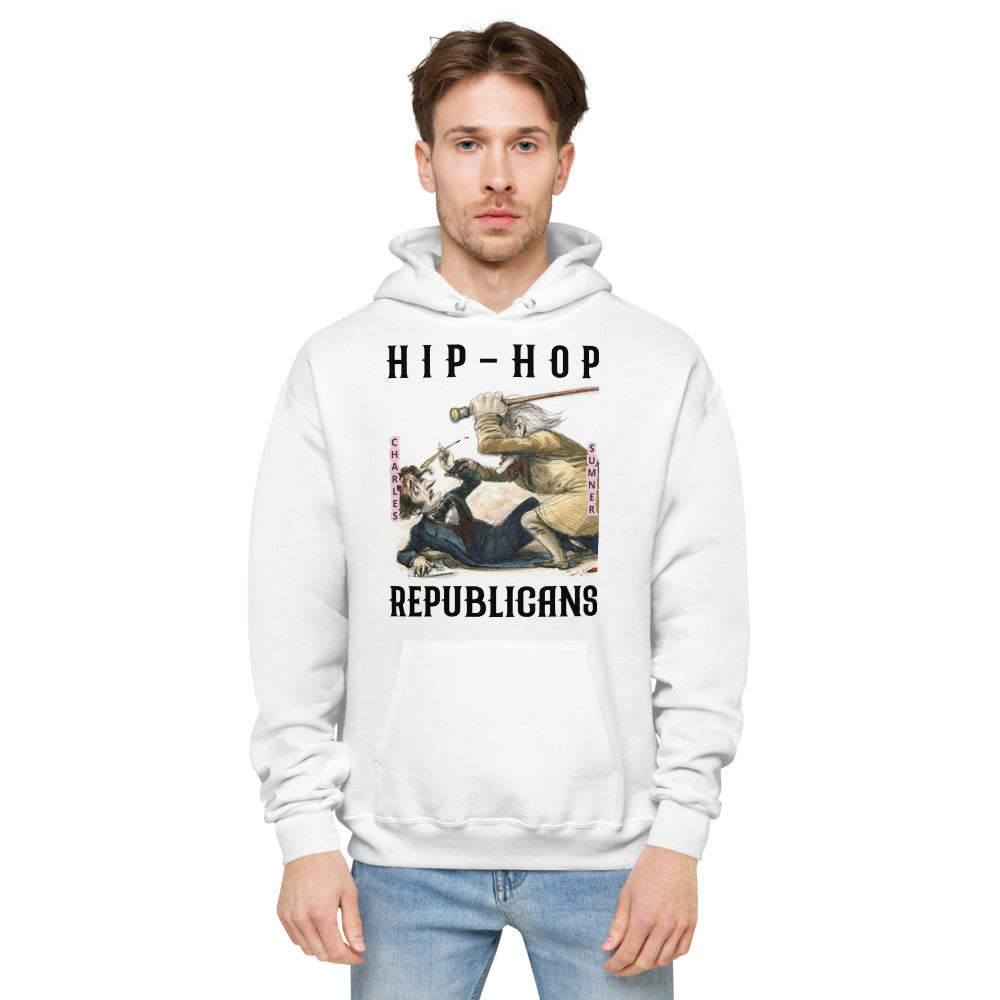 Unisex Hoodie | Hip-Hop Republicans | Charles Sumner Quotes Hoodie