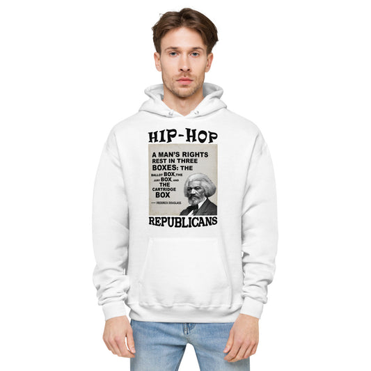 Unisex Hoodie | Hip-Hop Republicans | Frederick Douglass Quotes Hoodieie