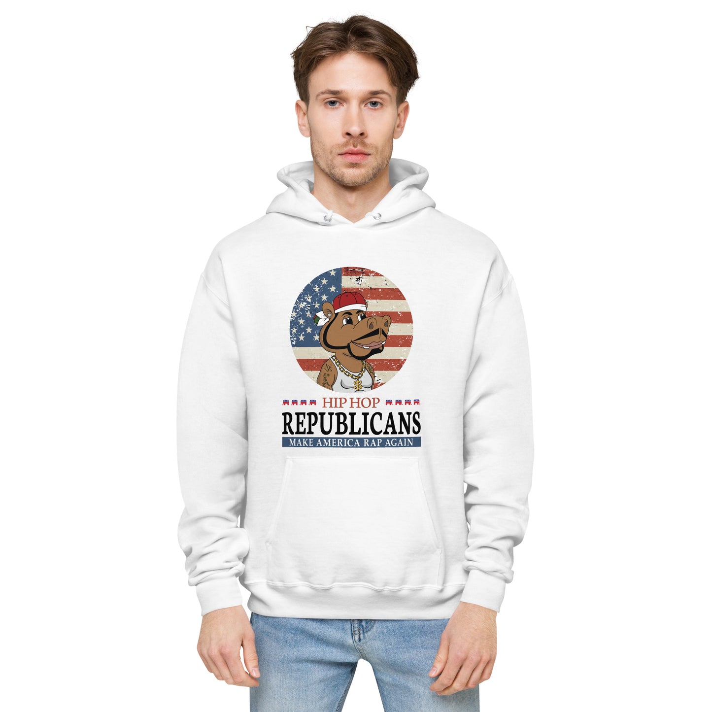 Unisex fleece hoodie