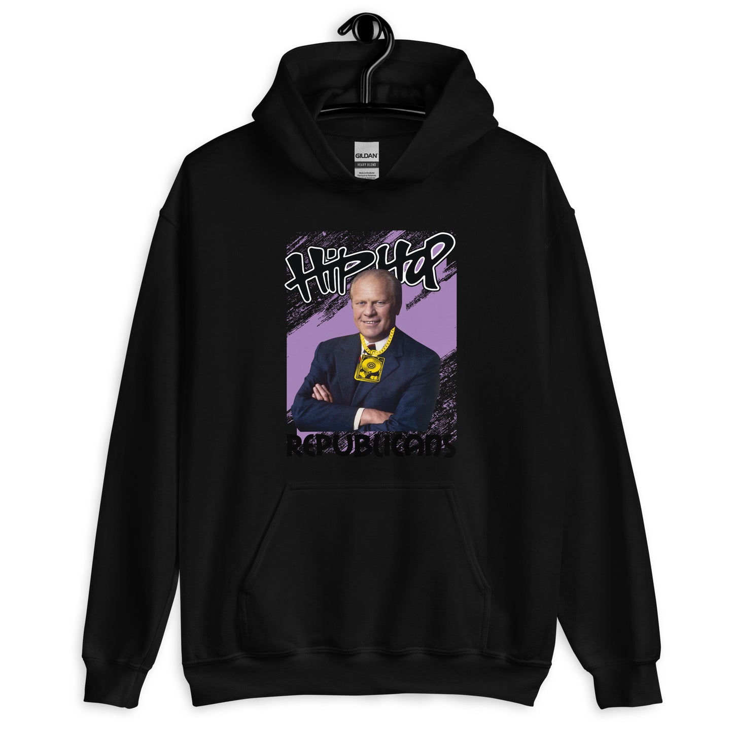 Swag and Style: The Gerald Ford Hip Hop Republicans T-Shirt Design