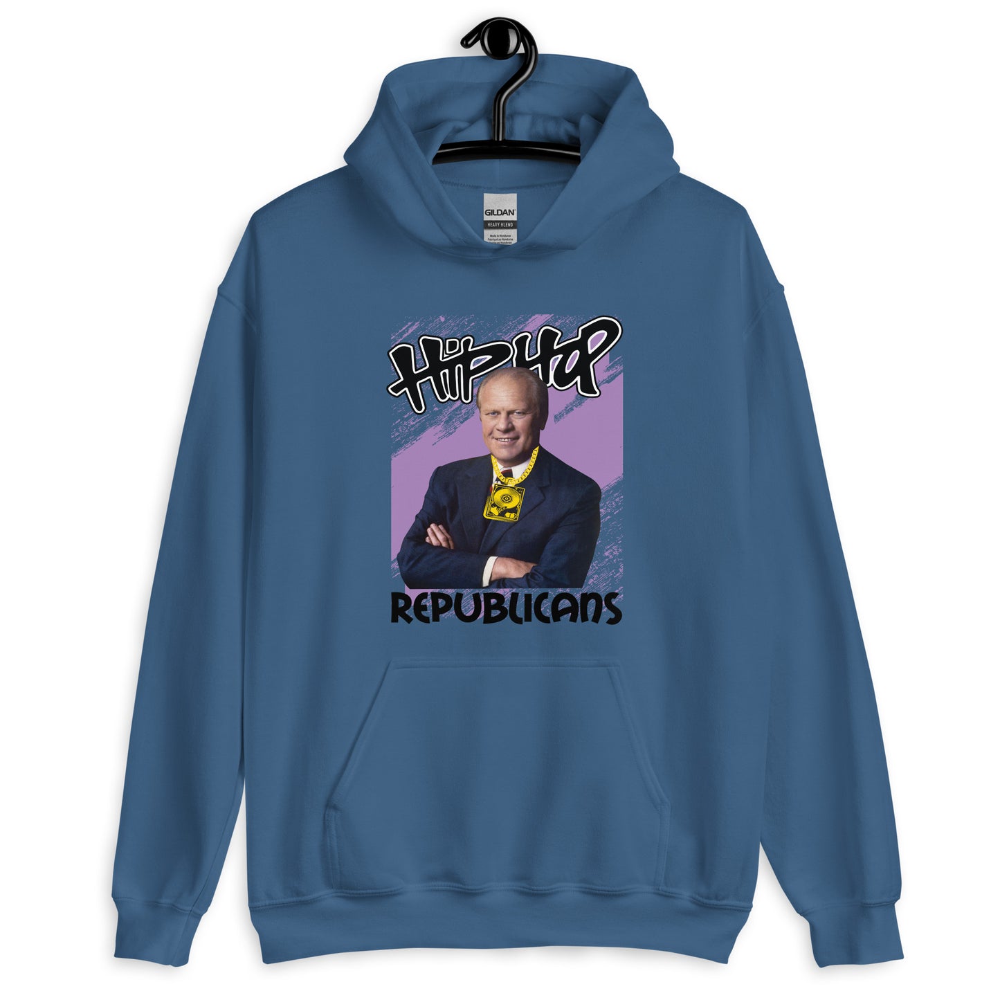 Swag and Style: The Gerald Ford Hip Hop Republicans T-Shirt Design
