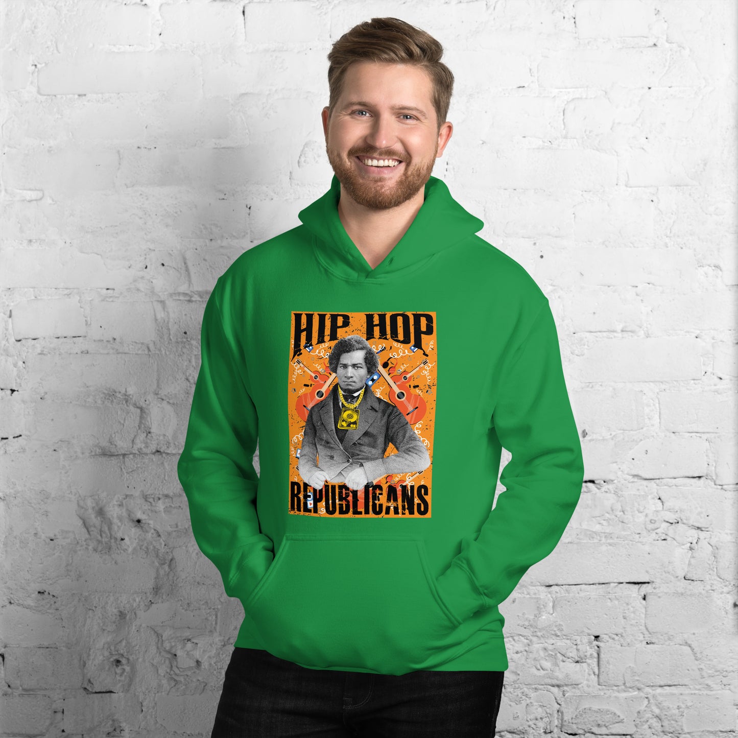 Empowering Voices: Frederick Douglass x Hip Hop x Republican Tee Design