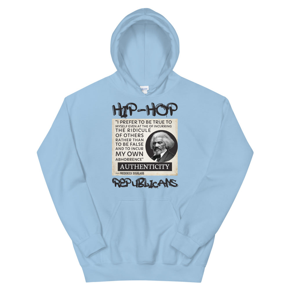 Unisex Hoodie | Hip-Hop Republicans | Frederick Douglass Quotes Hoodie