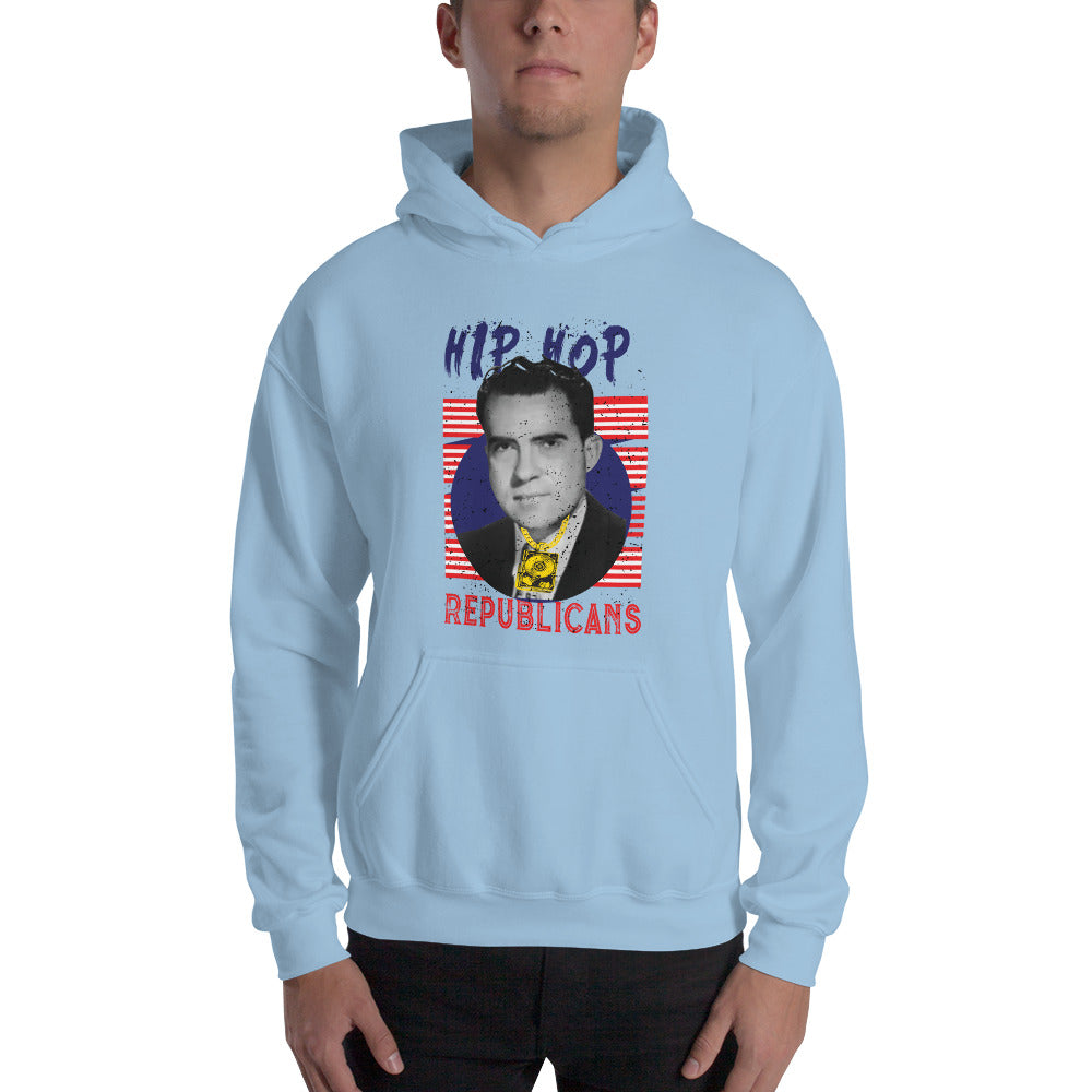 Fresh and Fly: The Richard Nixon Hip Hop Republicans T-Shirt Design
