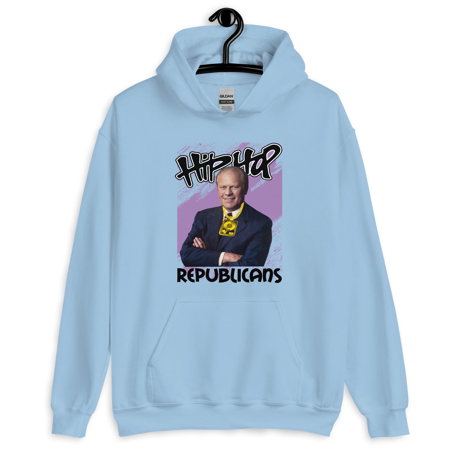 Swag and Style: The Gerald Ford Hip Hop Republicans T-Shirt Design