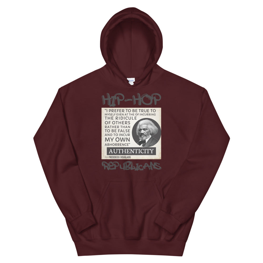 Unisex Hoodie | Hip-Hop Republicans | Frederick Douglass Quotes Hoodie