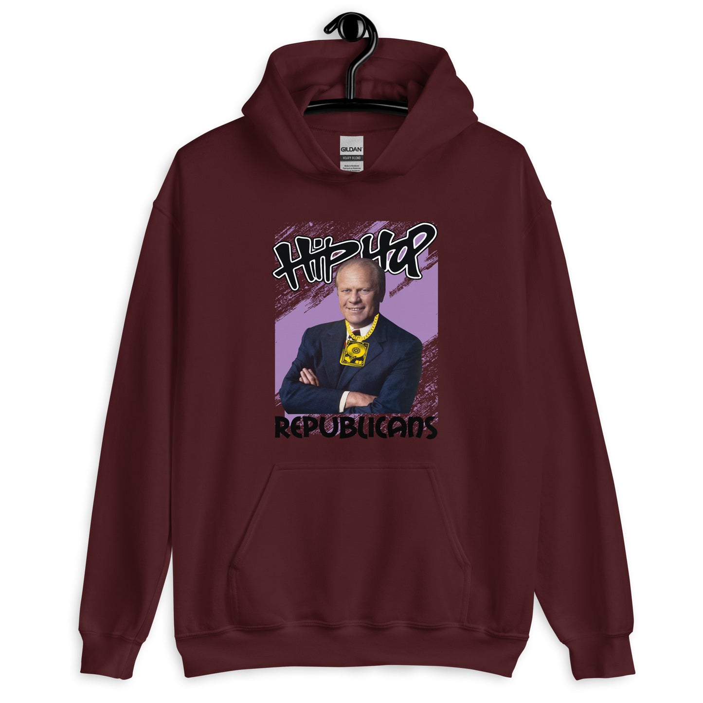 Swag and Style: The Gerald Ford Hip Hop Republicans T-Shirt Design