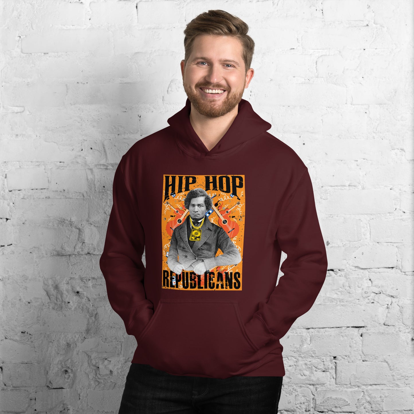 Empowering Voices: Frederick Douglass x Hip Hop x Republican Tee Design