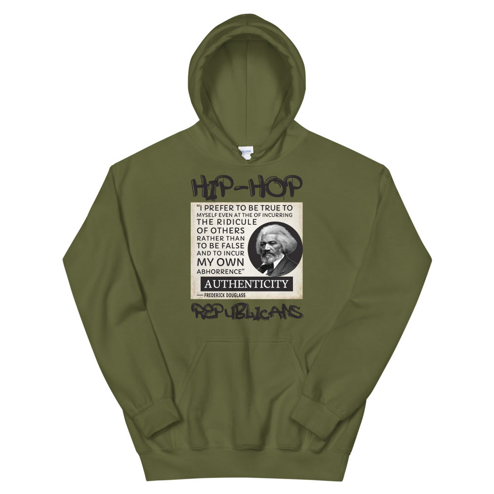 Unisex Hoodie | Hip-Hop Republicans | Frederick Douglass Quotes Hoodie