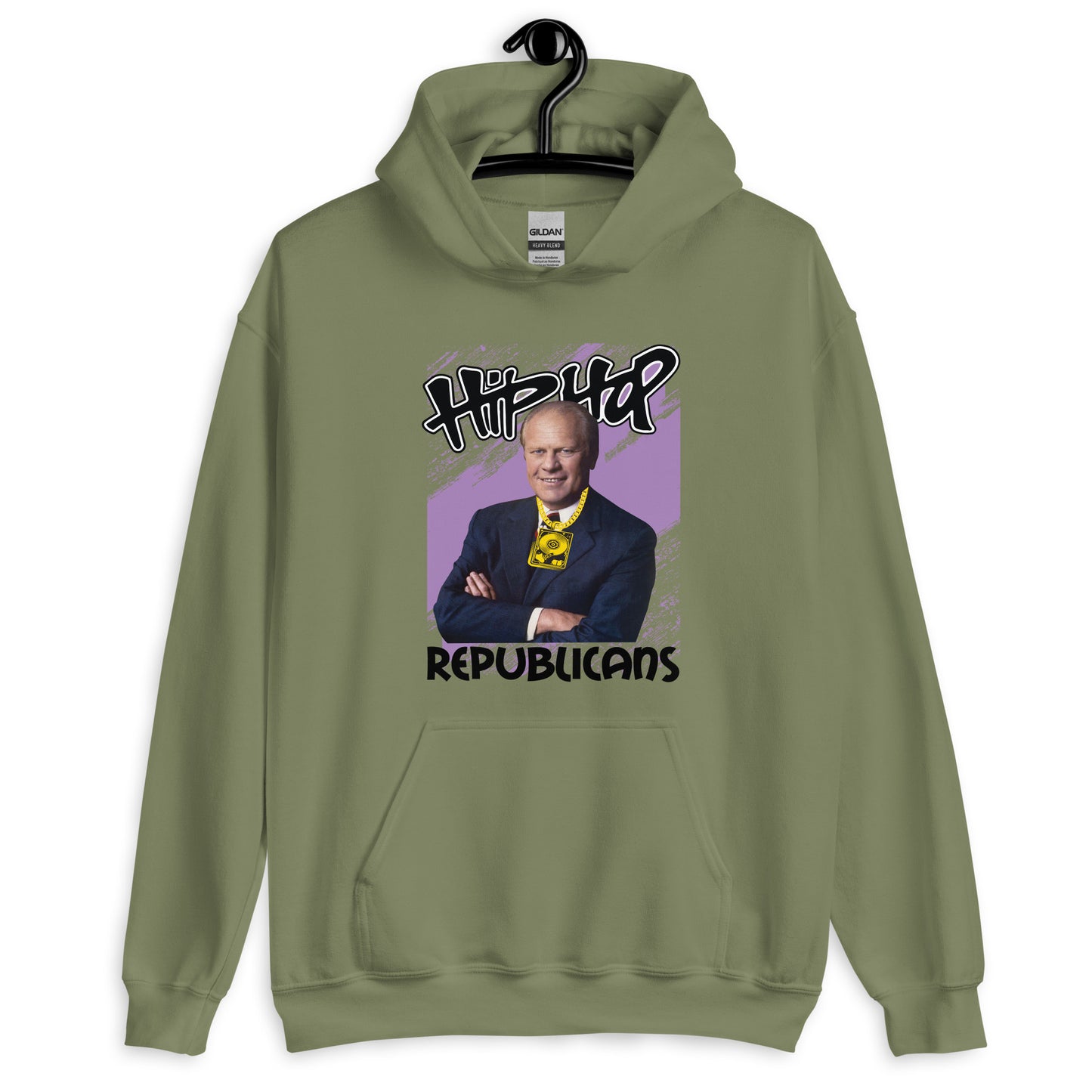 Swag and Style: The Gerald Ford Hip Hop Republicans T-Shirt Design