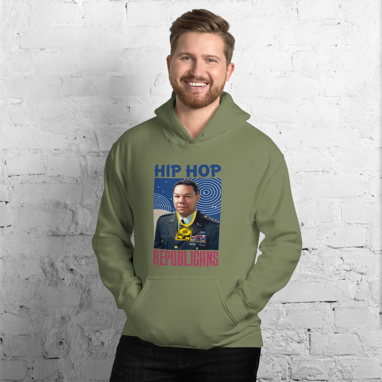 Uniting the Nation: Colin Powell x Hip Hop x Republican Tee Design