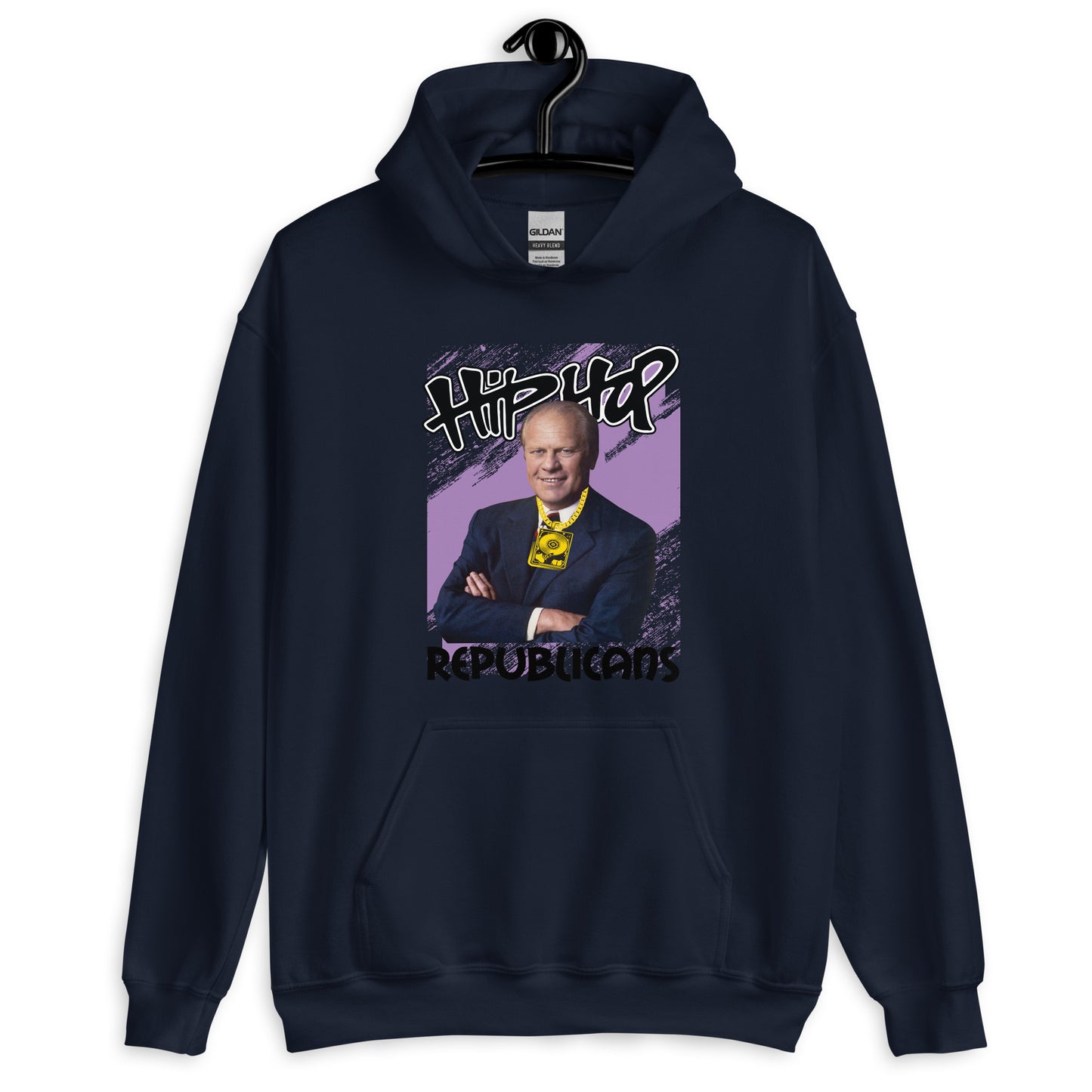 Swag and Style: The Gerald Ford Hip Hop Republicans T-Shirt Design