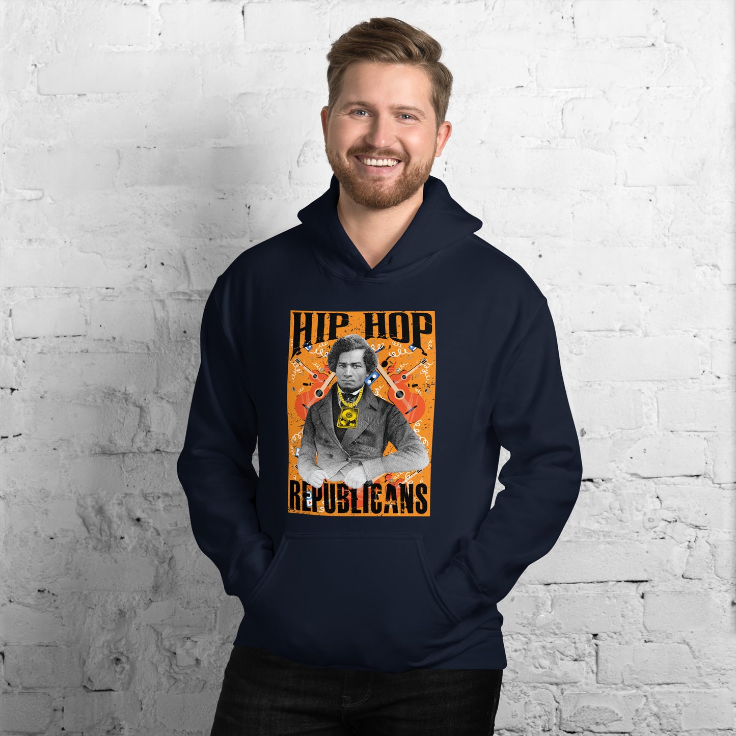 Empowering Voices: Frederick Douglass x Hip Hop x Republican Tee Design