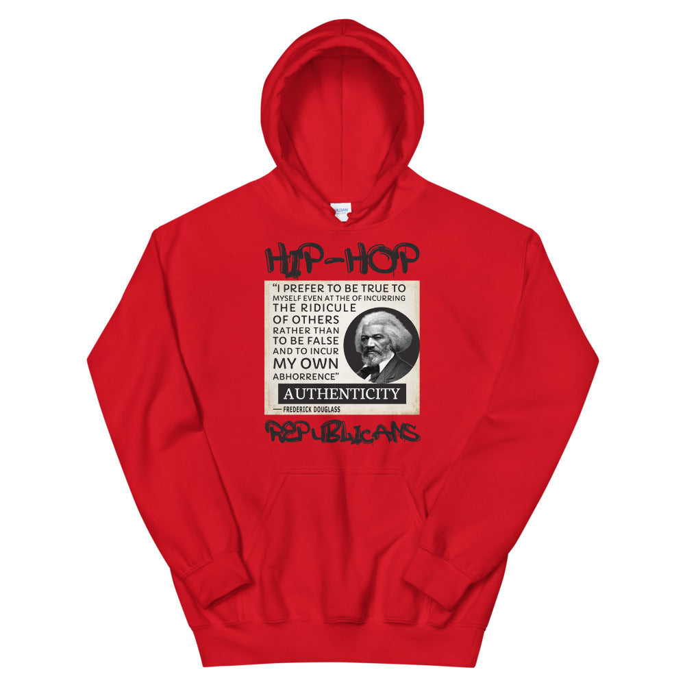 Unisex Hoodie | Hip-Hop Republicans | Frederick Douglass Quotes Hoodie