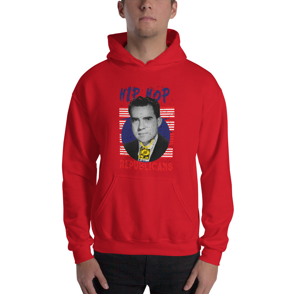 Fresh and Fly: The Richard Nixon Hip Hop Republicans T-Shirt Design