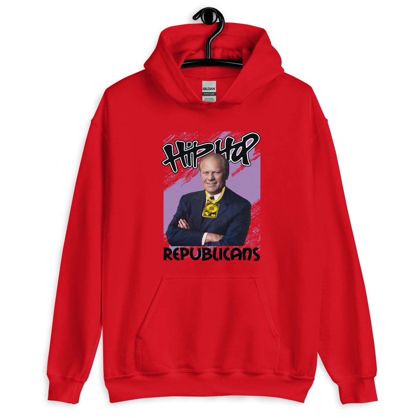 Swag and Style: The Gerald Ford Hip Hop Republicans T-Shirt Design