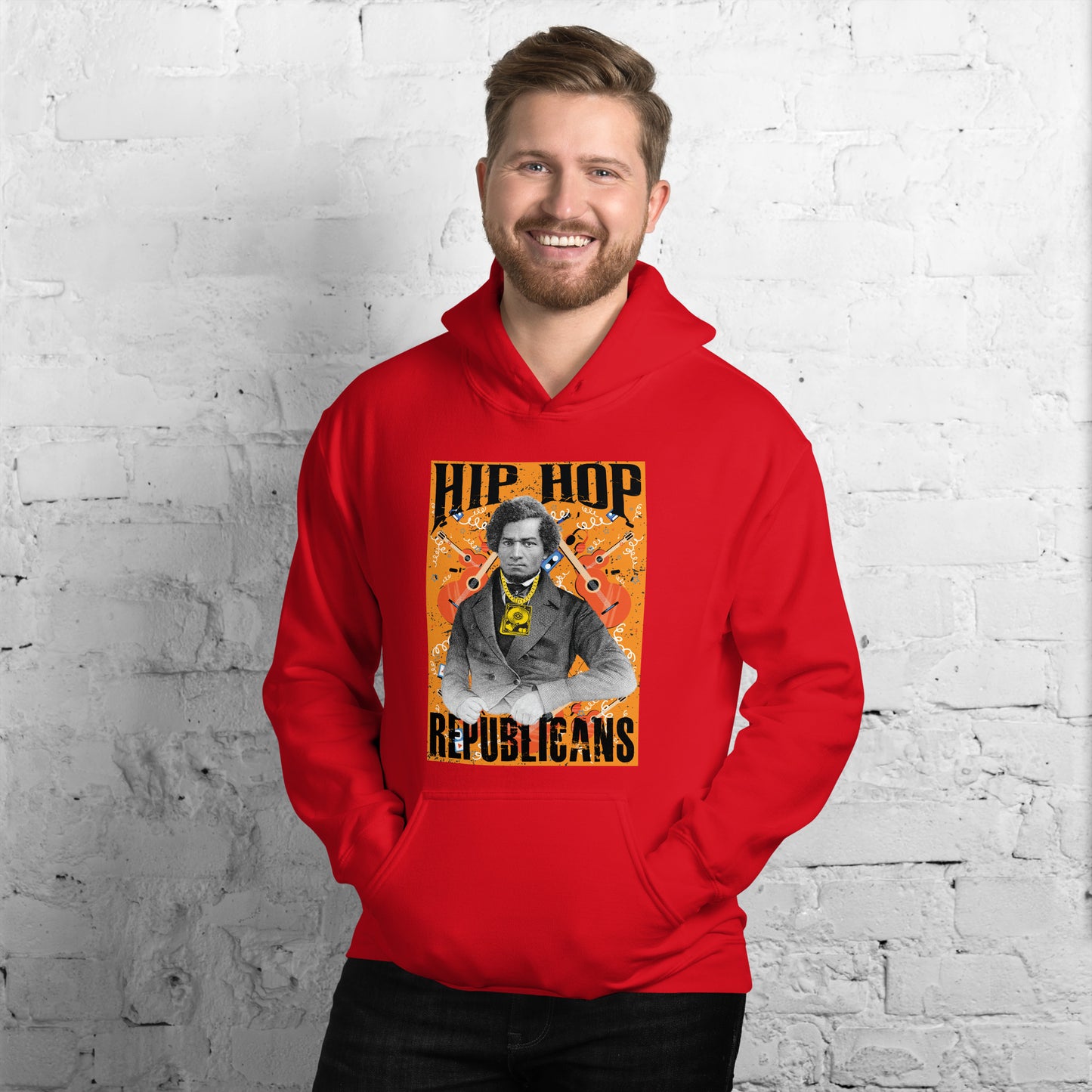 Empowering Voices: Frederick Douglass x Hip Hop x Republican Tee Design