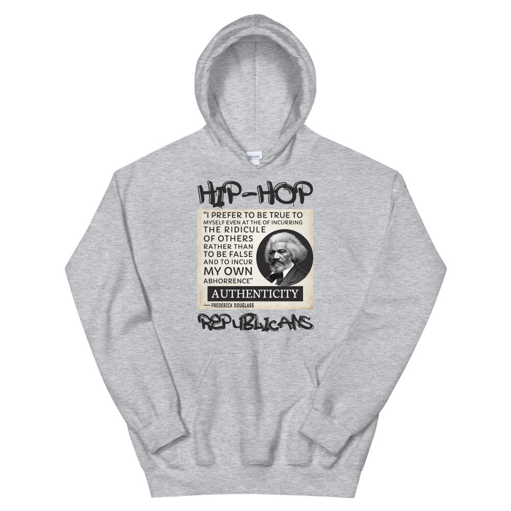Unisex Hoodie | Hip-Hop Republicans | Frederick Douglass Quotes Hoodie
