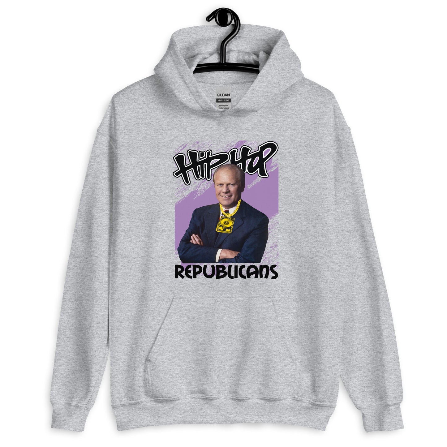 Swag and Style: The Gerald Ford Hip Hop Republicans T-Shirt Design
