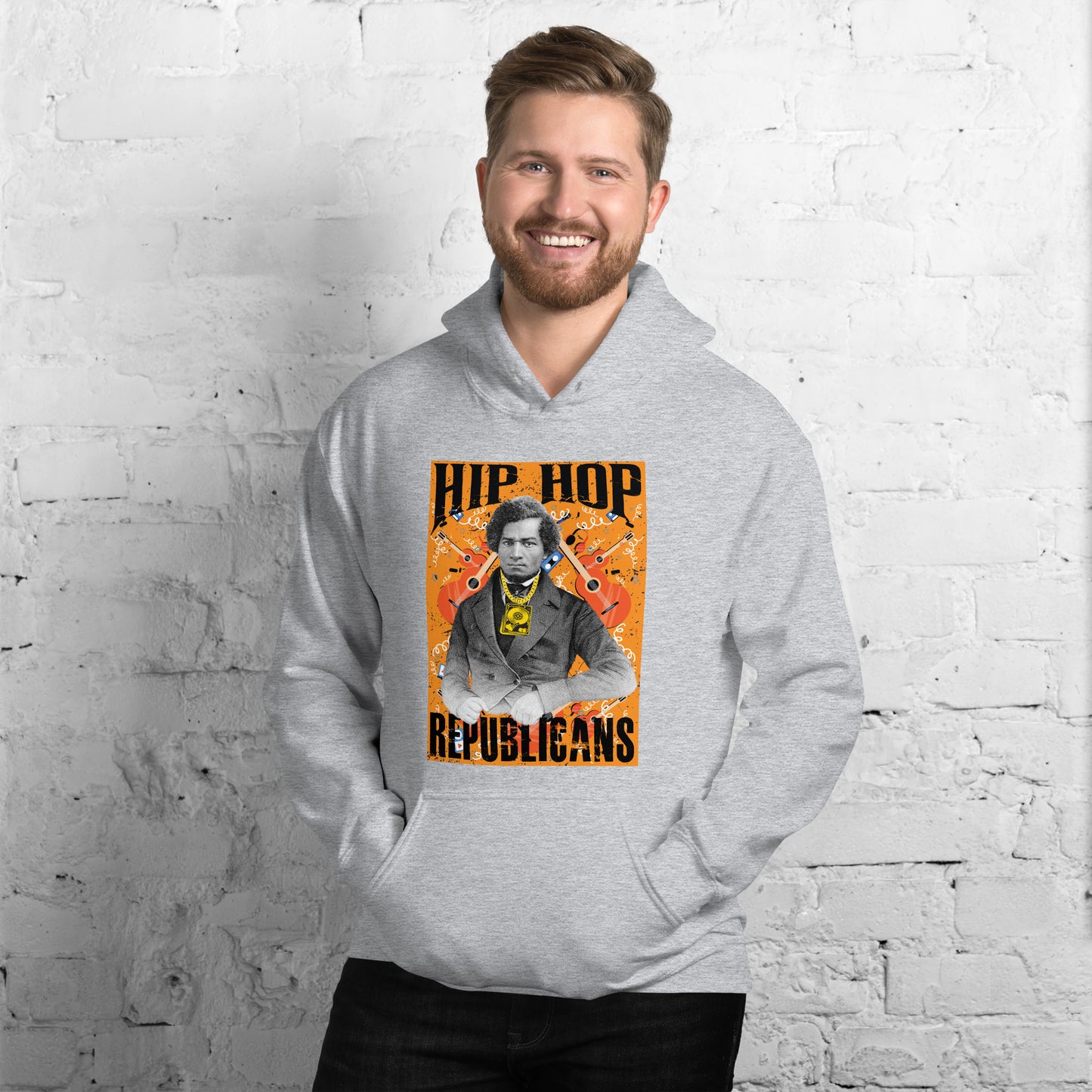 Empowering Voices: Frederick Douglass x Hip Hop x Republican Tee Design
