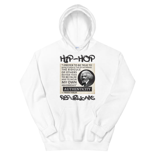 Unisex Hoodie | Hip-Hop Republicans | Frederick Douglass Quotes Hoodie