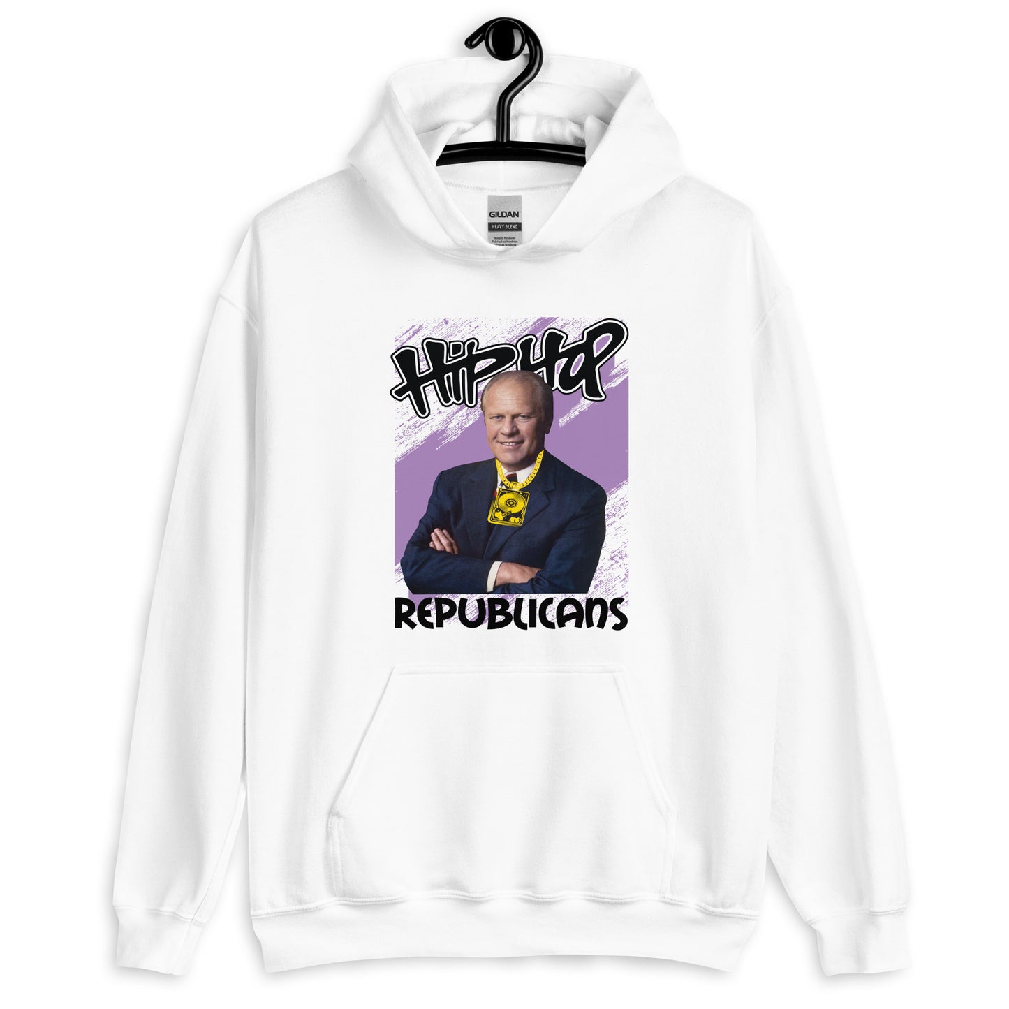 Swag and Style: The Gerald Ford Hip Hop Republicans T-Shirt Design