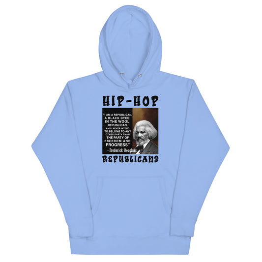 Unisex Hoodie | Hip-Hop Republicans | Frederick Douglass Quotes Hoodie