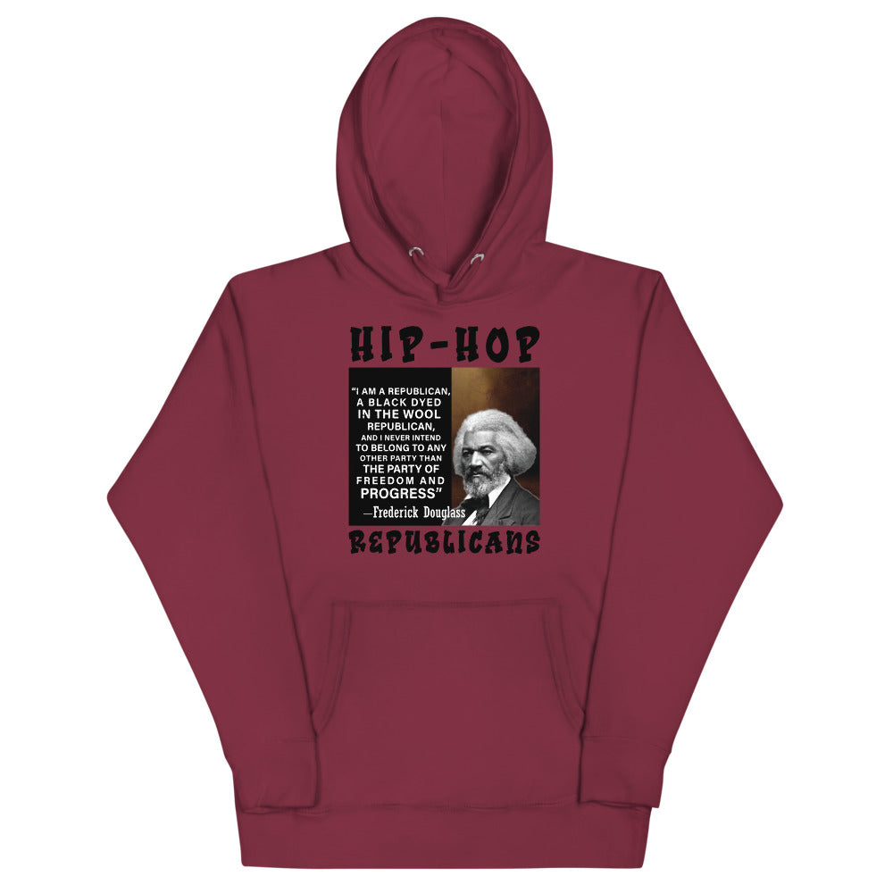 Unisex Hoodie | Hip-Hop Republicans | Frederick Douglass Quotes Hoodie