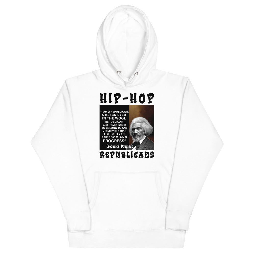Unisex Hoodie | Hip-Hop Republicans | Frederick Douglass Quotes Hoodie