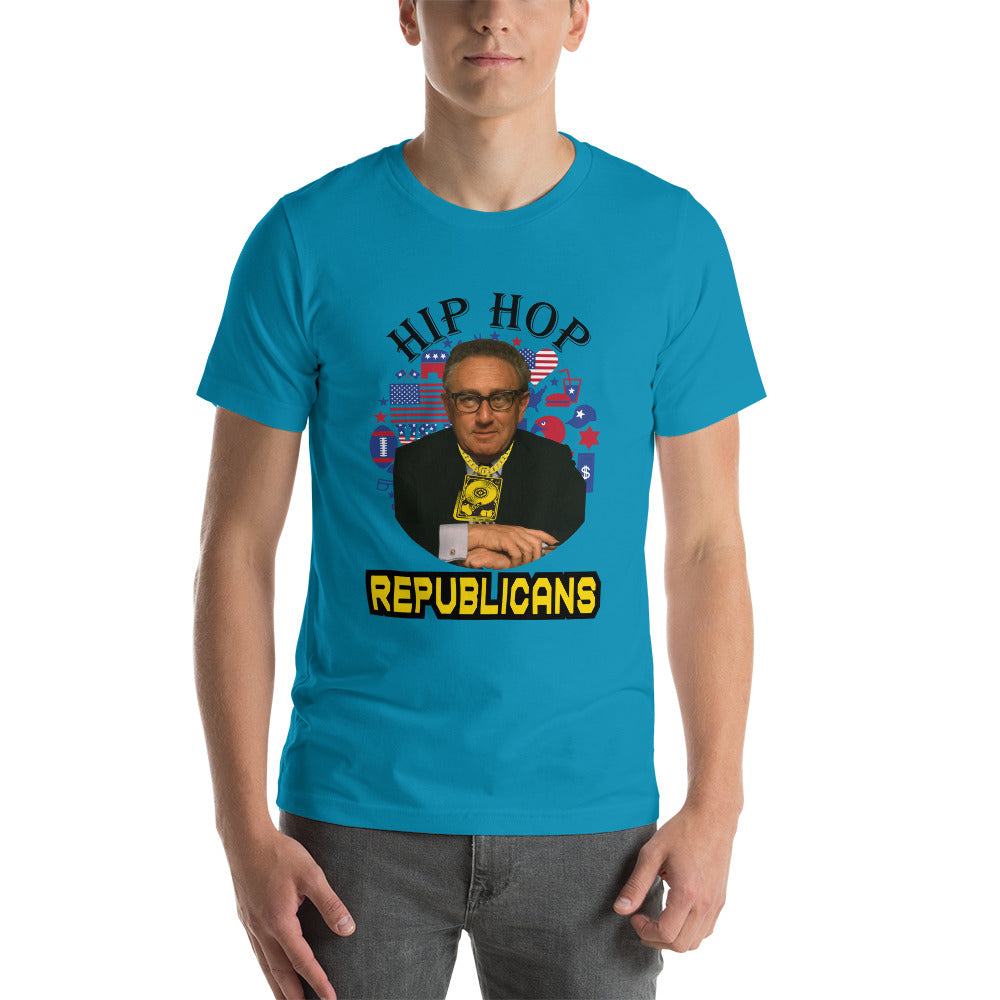 Shaping Global Relations: Henry Kissinger x Hip Hop x Republican Tee Design