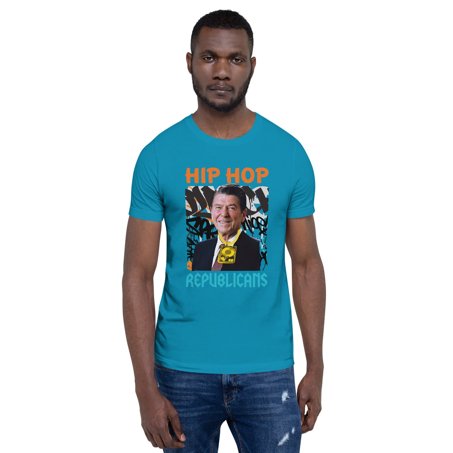 Revitalizing America: Ronald Reagan x Hip Hop x Republican Tee Design