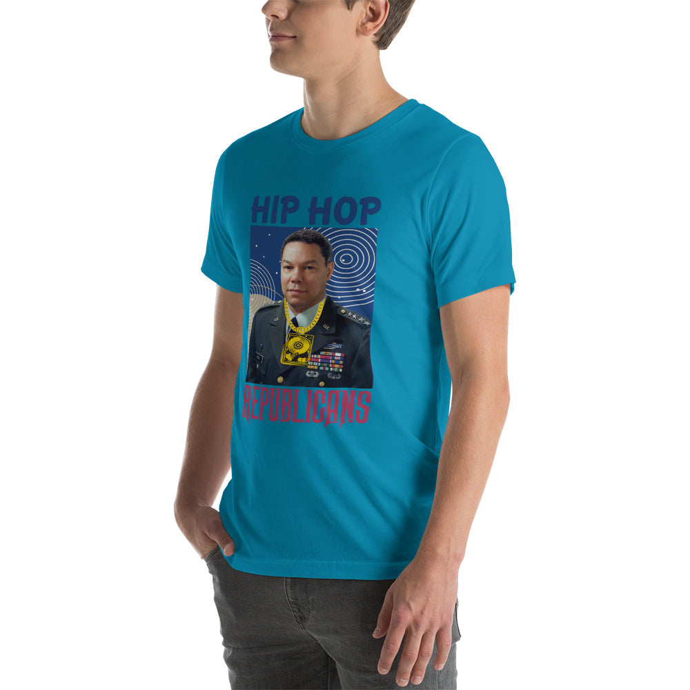 Breaking Barriers: Colin Powell x Hip Hop x Republican Tee Design