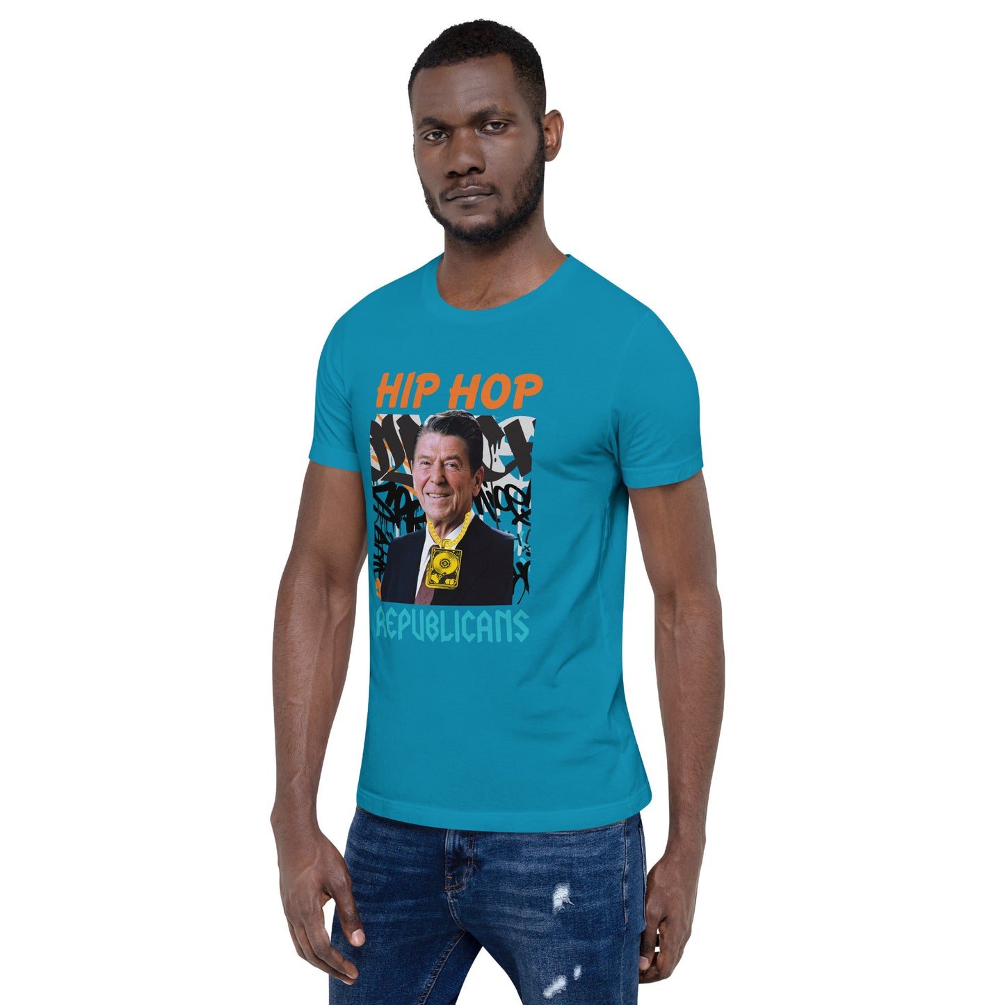 Revitalizing America: Ronald Reagan x Hip Hop x Republican Tee Design