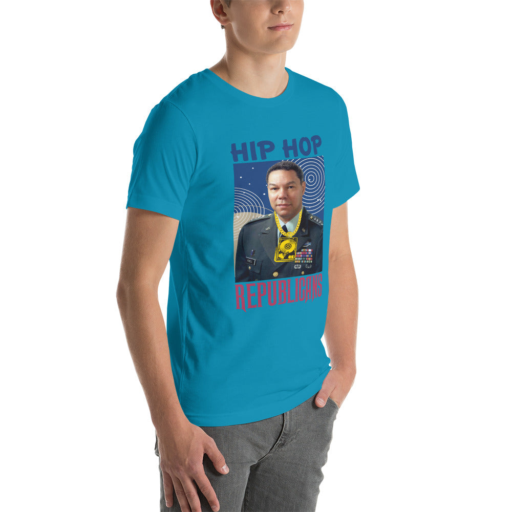 Breaking Barriers: Colin Powell x Hip Hop x Republican Tee Design