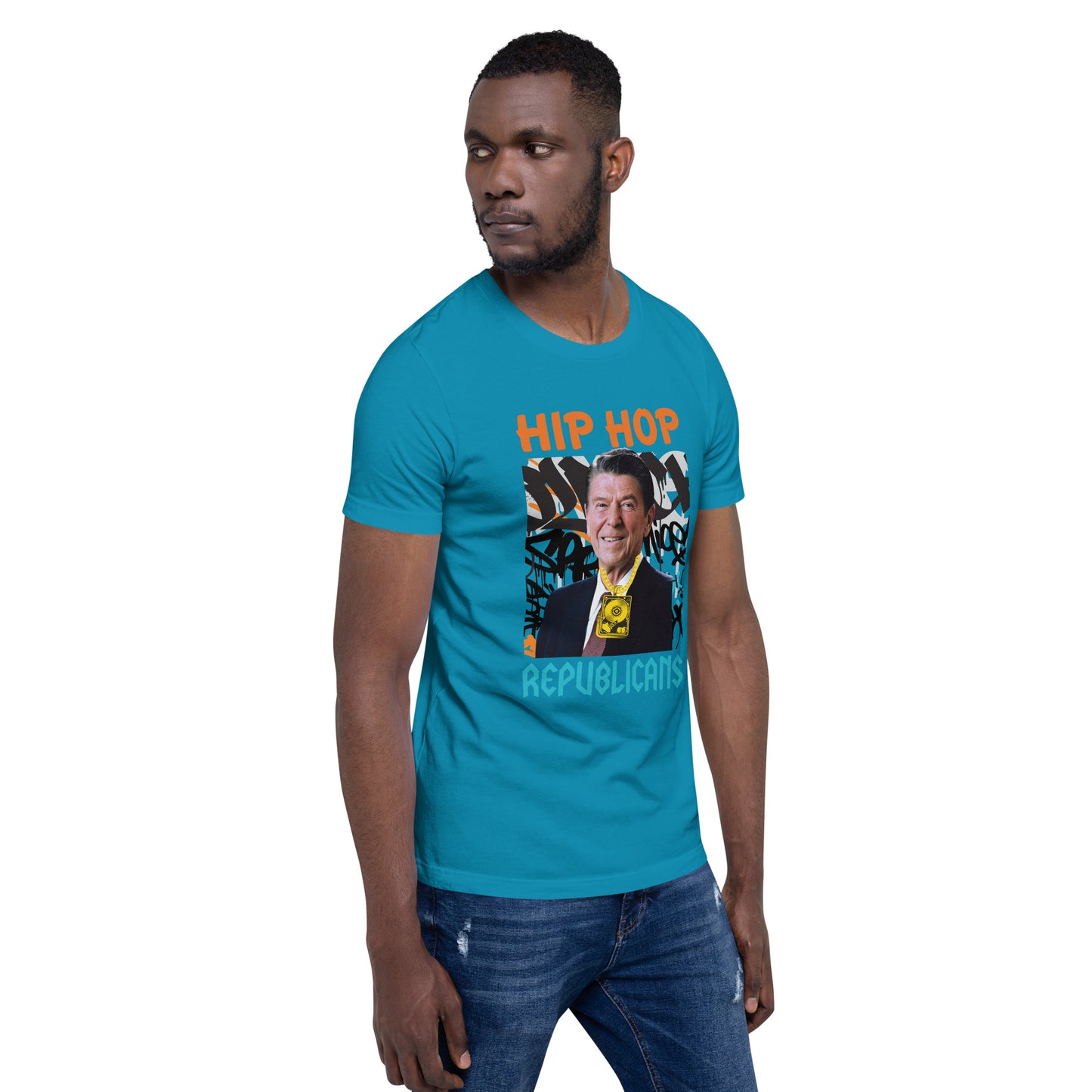 Revitalizing America: Ronald Reagan x Hip Hop x Republican Tee Design