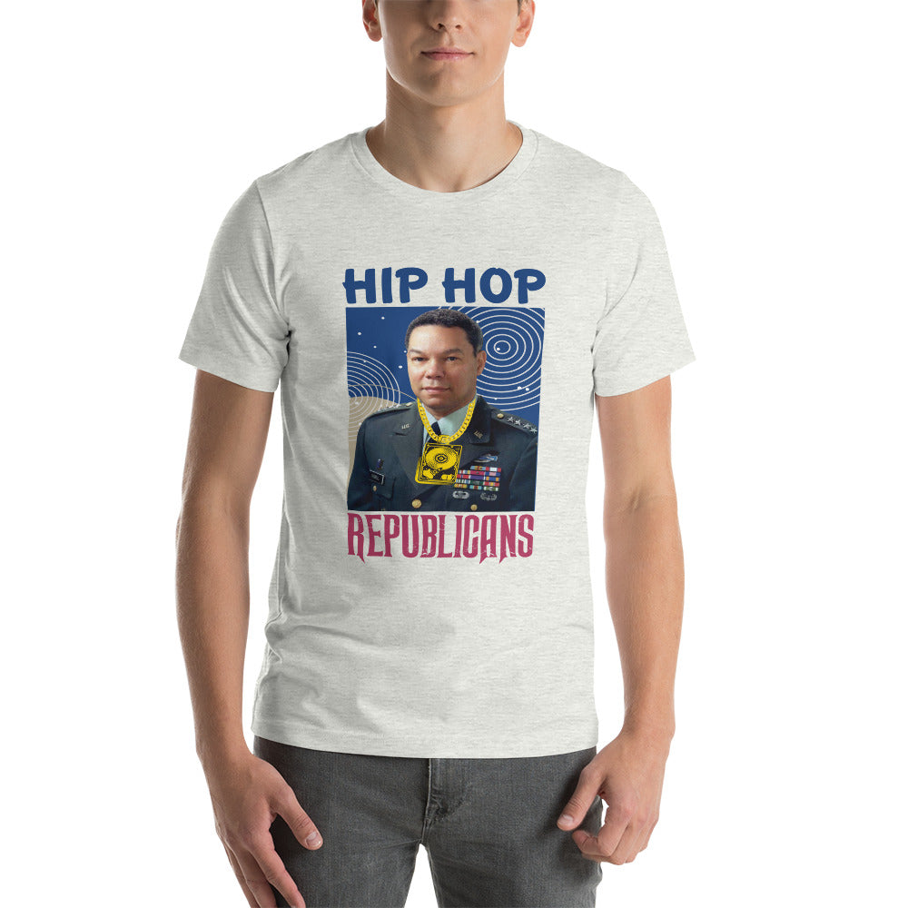Breaking Barriers: Colin Powell x Hip Hop x Republican Tee Design