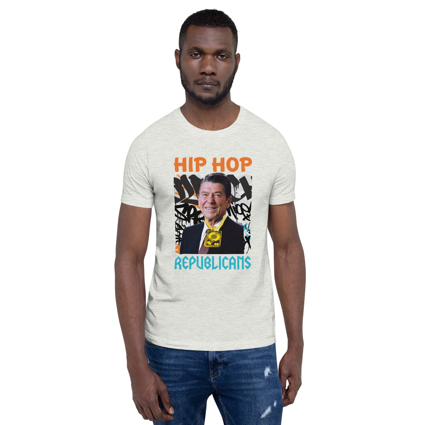 Revitalizing America: Ronald Reagan x Hip Hop x Republican Tee Design