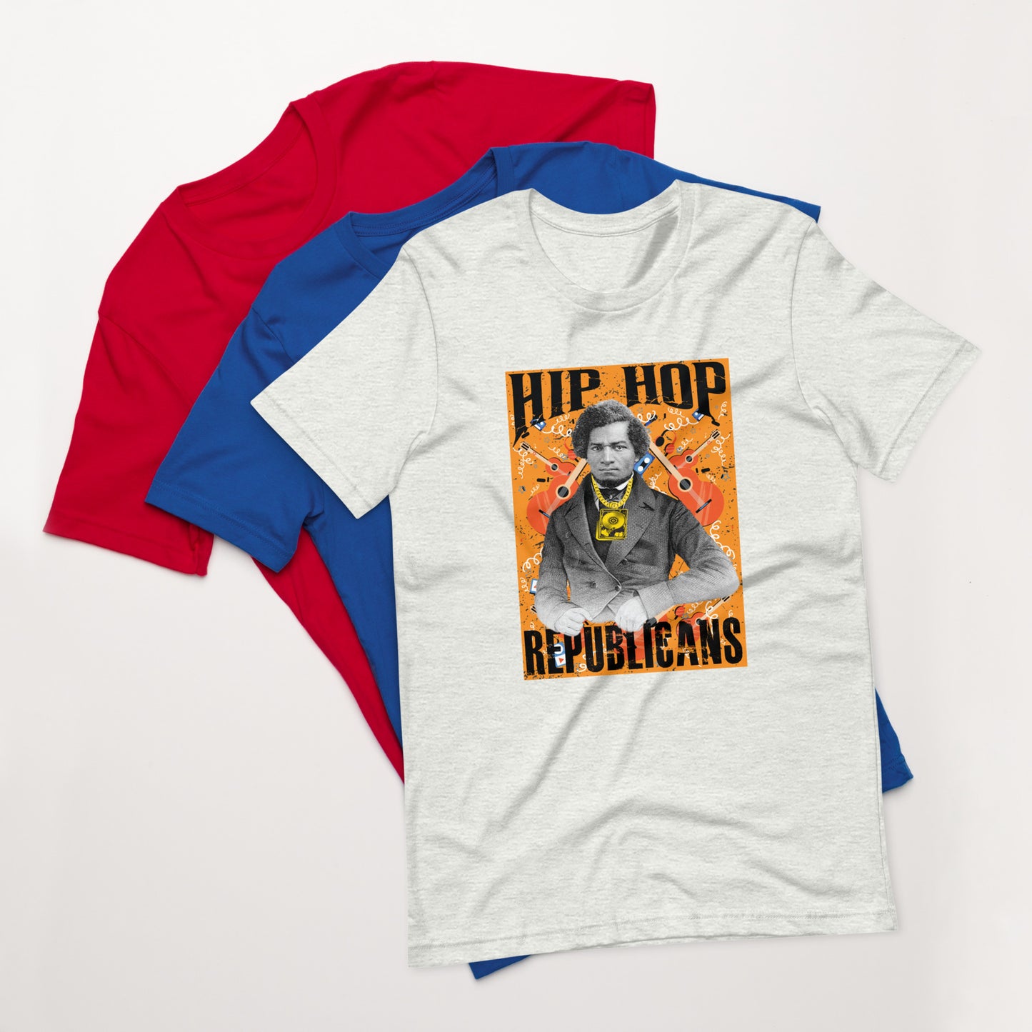 Championing Freedom: Frederick Douglass x Hip Hop x Republican Tee Design