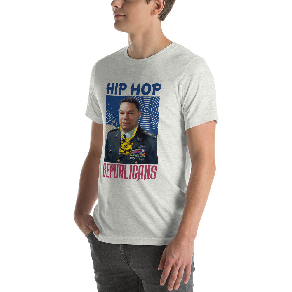 Breaking Barriers: Colin Powell x Hip Hop x Republican Tee Design
