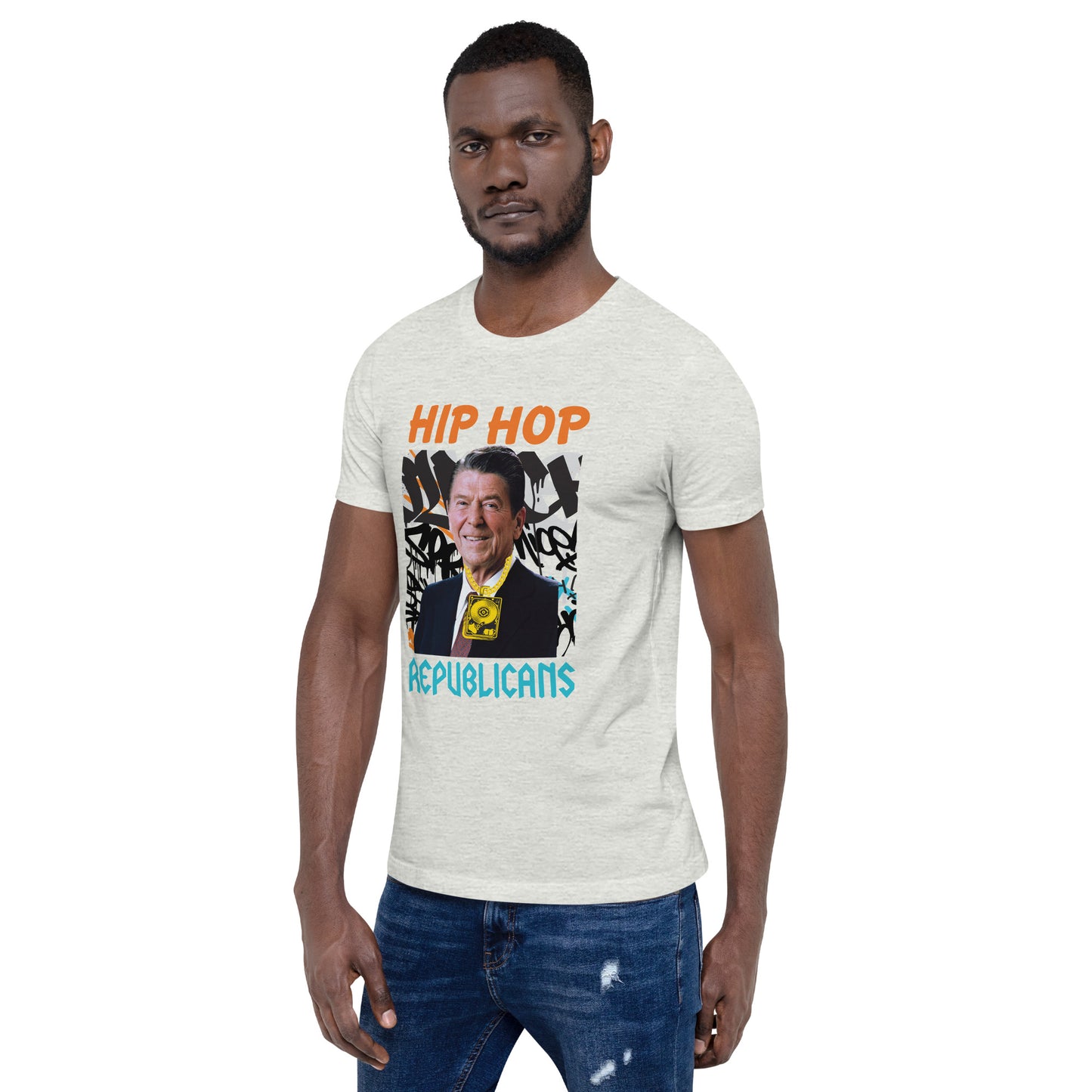 Revitalizing America: Ronald Reagan x Hip Hop x Republican Tee Design