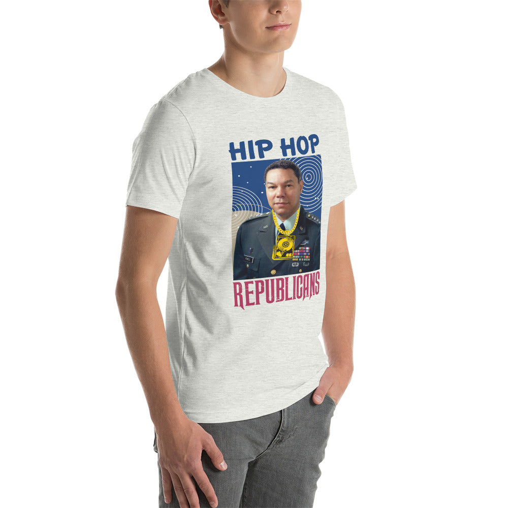 Breaking Barriers: Colin Powell x Hip Hop x Republican Tee Design
