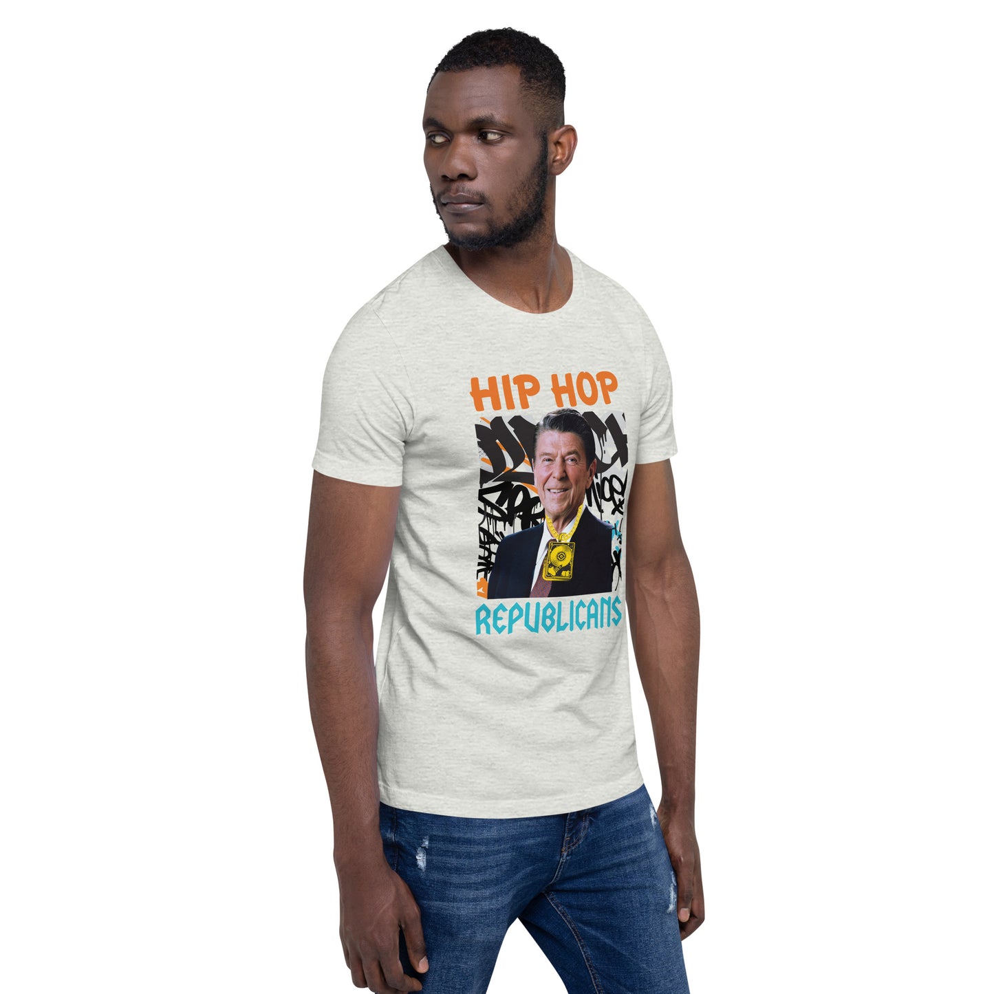Revitalizing America: Ronald Reagan x Hip Hop x Republican Tee Design