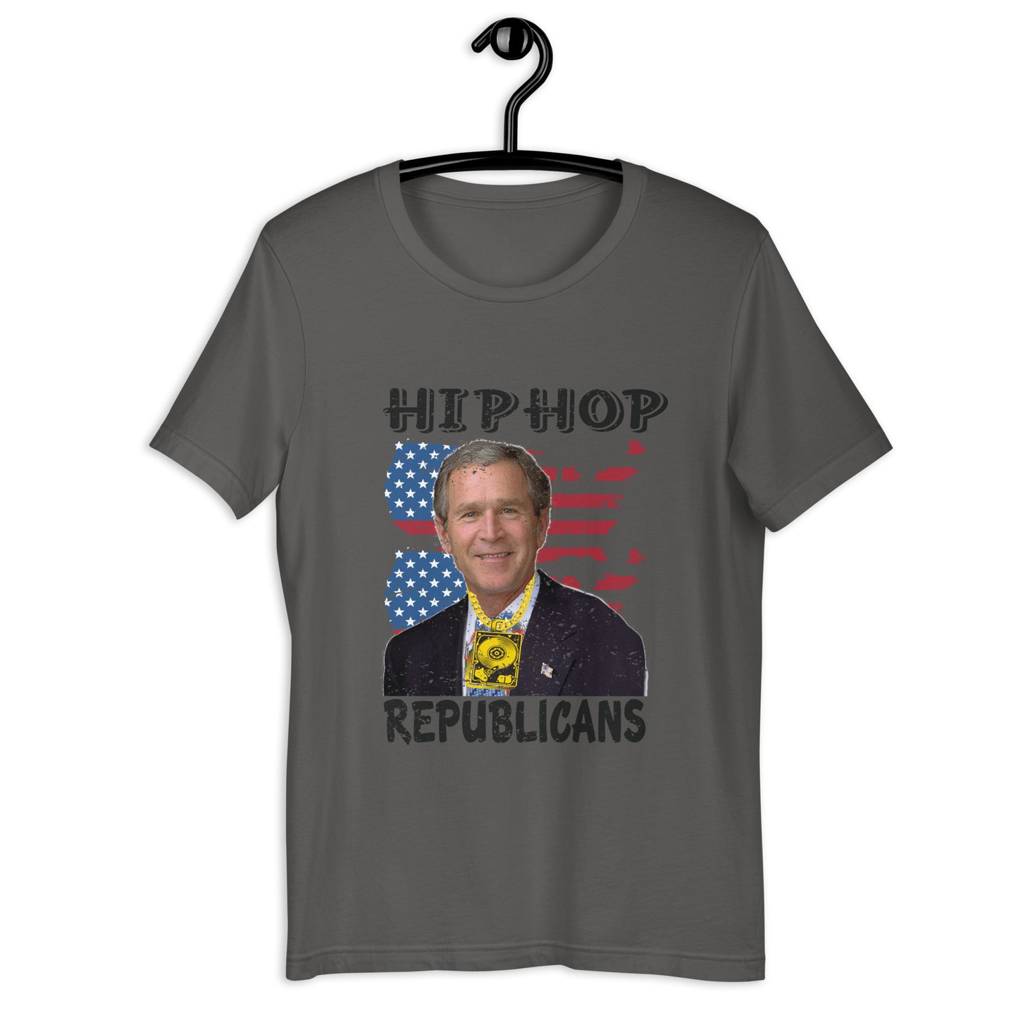 Defending Freedom: George W. Bush x Hip Hop x Republican Tee Design