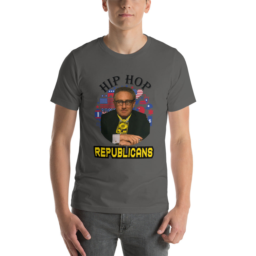 Shaping Global Relations: Henry Kissinger x Hip Hop x Republican Tee Design