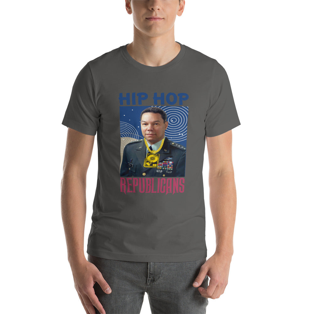 Breaking Barriers: Colin Powell x Hip Hop x Republican Tee Design