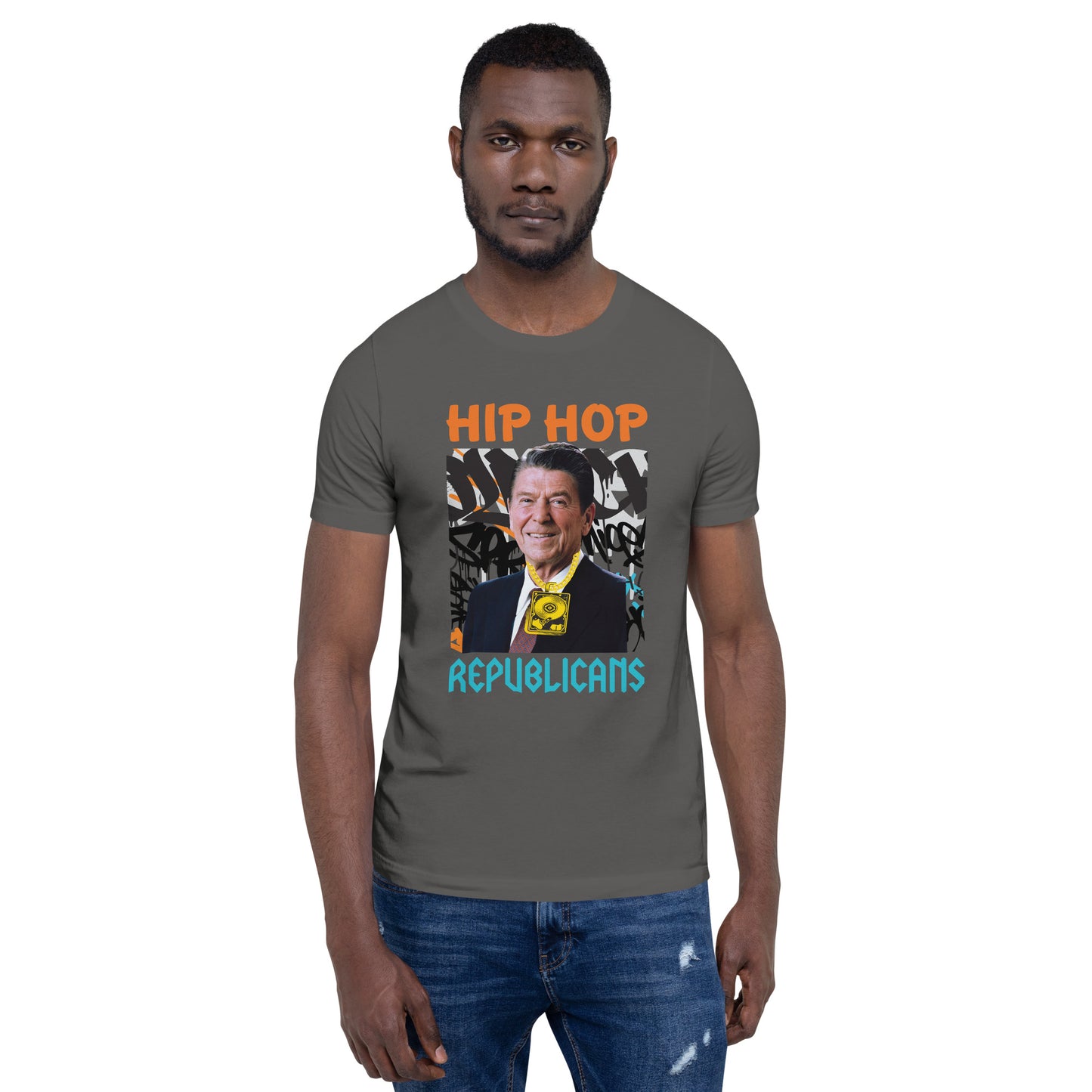 Revitalizing America: Ronald Reagan x Hip Hop x Republican Tee Design