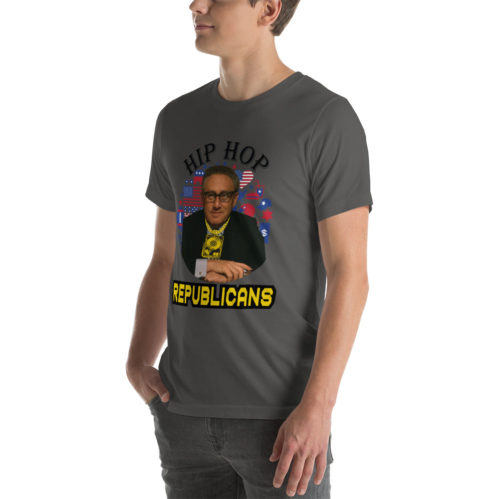 Shaping Global Relations: Henry Kissinger x Hip Hop x Republican Tee Design