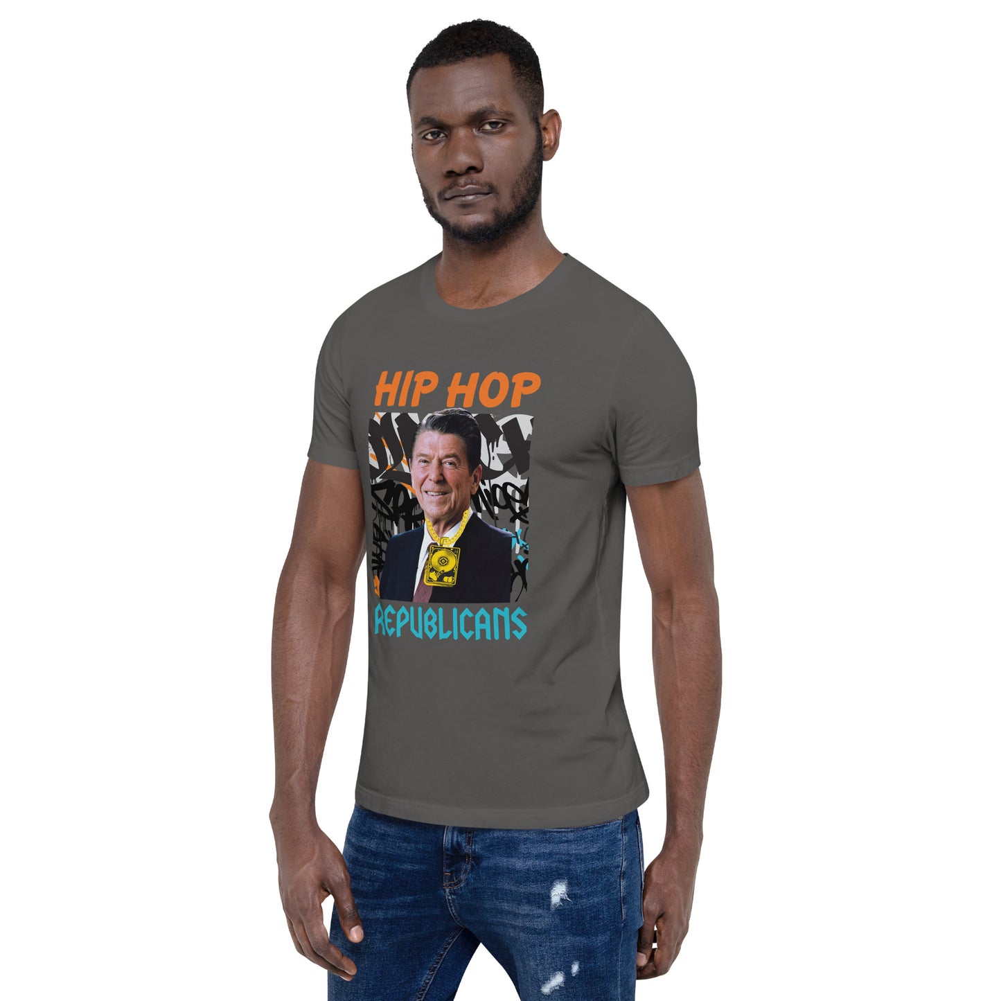 Revitalizing America: Ronald Reagan x Hip Hop x Republican Tee Design